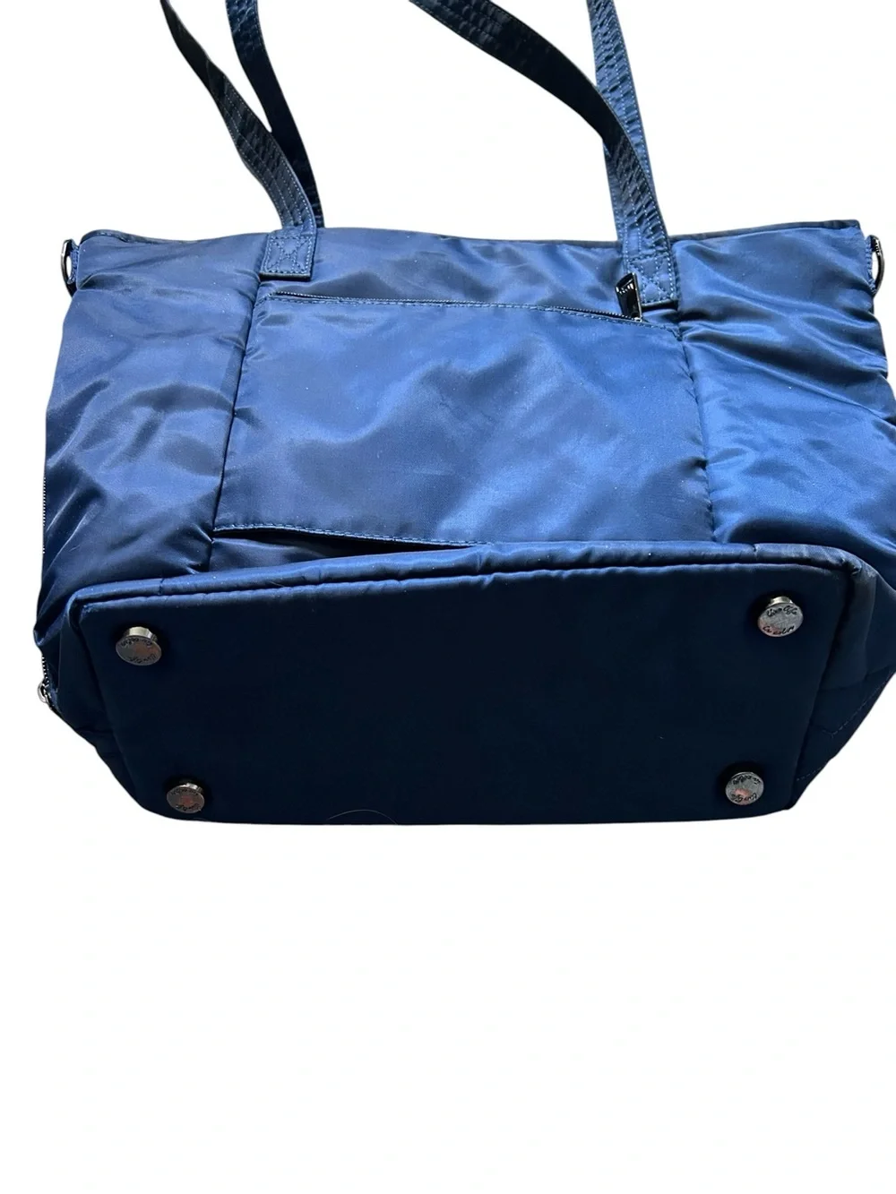 Navy Blue Lug Rally Shoulder Tote Bag - Picture 6 of 6